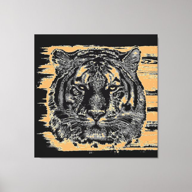 Tiger Fine Art 2 Canvas (Frente)