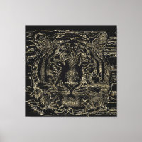 Tiger Fine Art 3 Canvas