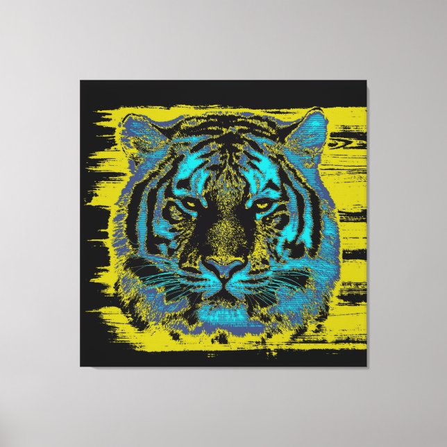 Tiger Fine Art Canvas (Frente)
