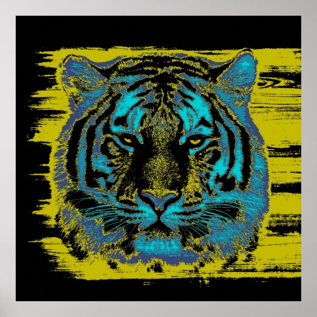 Tiger Fine Art Poster (Frente)