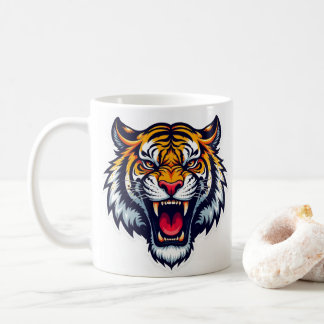 Tiger Head Mug - Xícara de café