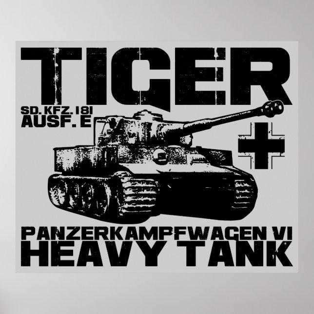 Tiger I Poster (Frente)