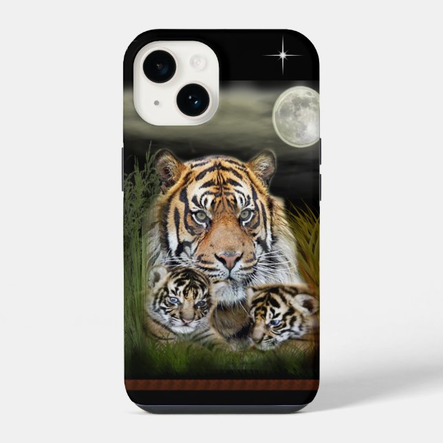 Tiger  iPhone 6/6s Plus Cases (Verso)