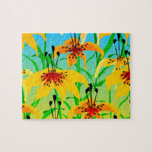 Tiger Lily Jigsera Quebra-cabeça