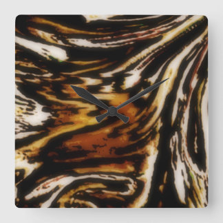 TIGER ON THE LOOSE .. BONITA RELÓGIO DE PAREDE