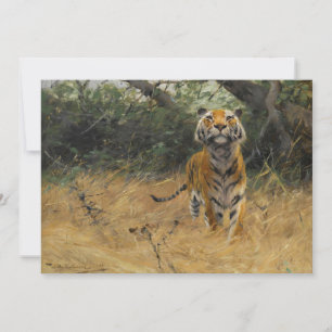 Tiger on The Watch   Wilhelm Kuhnert