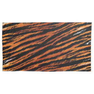 Tiger Stripes Animais Selvagens Impressão Travesse