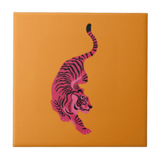 Tiger - Vibrant Pink