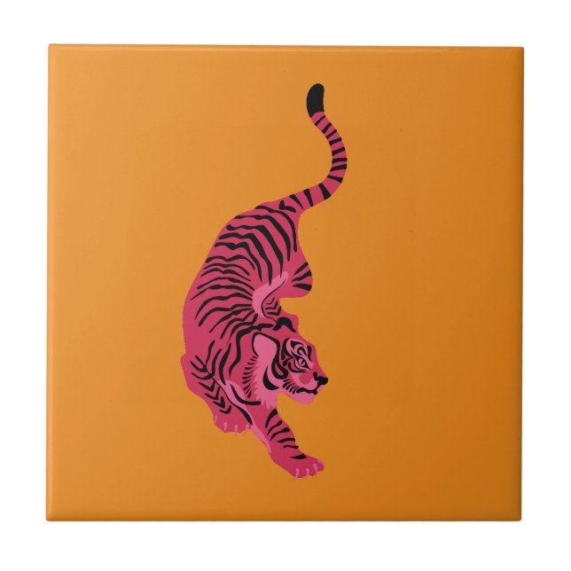 Tiger - Vibrant Pink (Frente)
