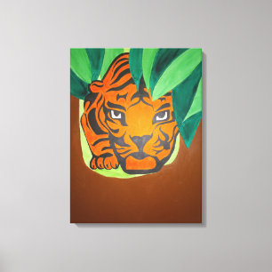 Tiger's Eye Canvas Print