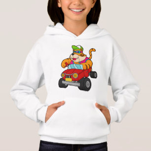 Tigre com carro