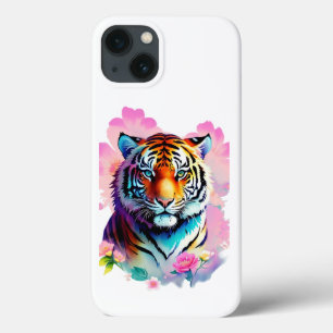 Tigre com Flores