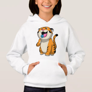 Tigre com pirulito