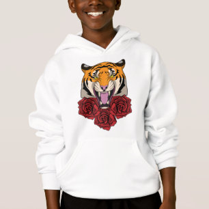 Tigre com Rosas