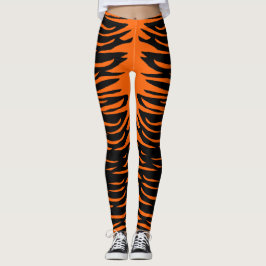 Tigre de Figurino de Halloween Tigre Leggings