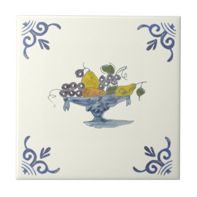 Tigre de Fruta do século 17 Repro (Frente)