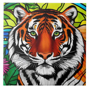 Tigre De Vidro Estreitado