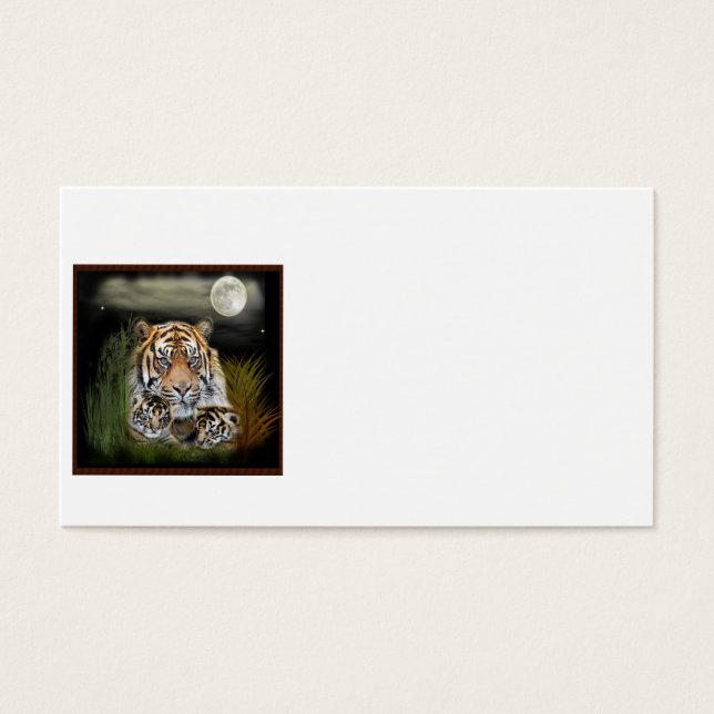 Tigre e filhotes (Frente)