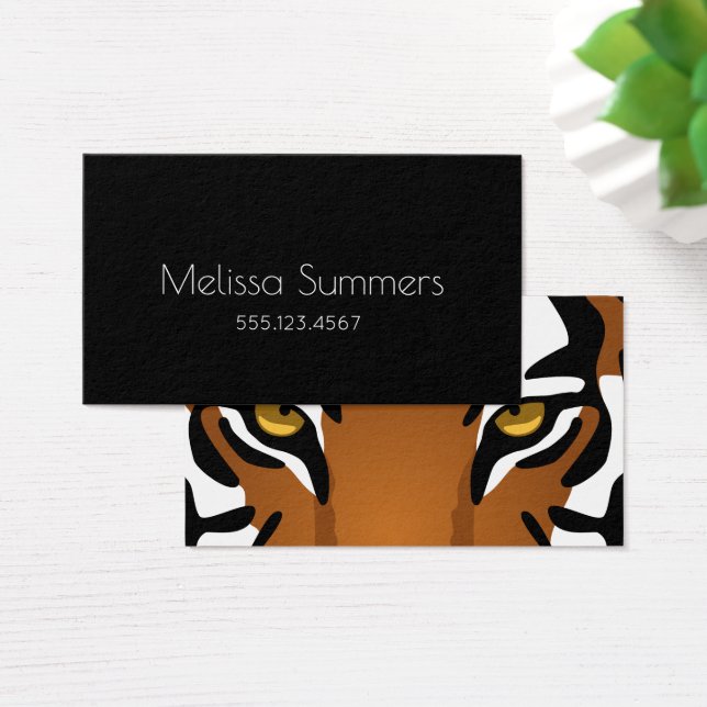 Tigre, Gato Selvagem em Preto (Mesa)