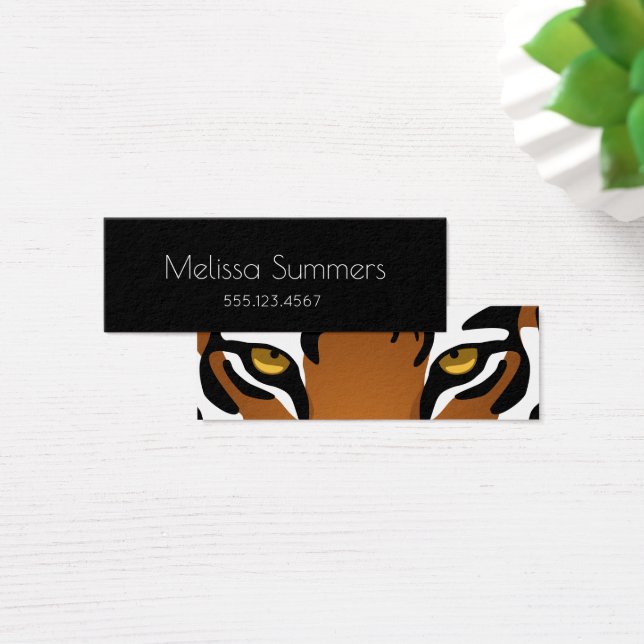 Tigre, Gato Selvagem em Preto (Mesa)