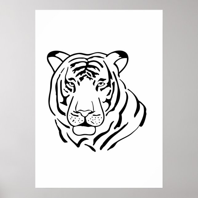 Tigre Gratiffi Poster (Frente)