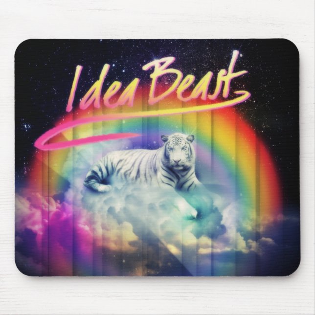tigre Ideabeast Mousepad do anos 80 (Frente)