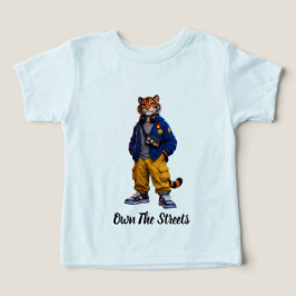 Tigre Legal em Arte de Streetwear - Estilo Urbano