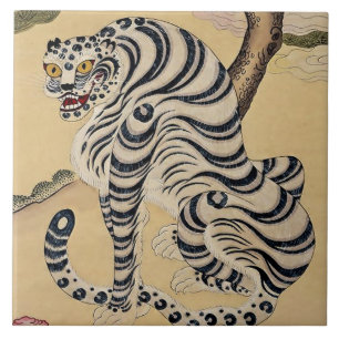 Tigre Listrado Coreano Minhwa