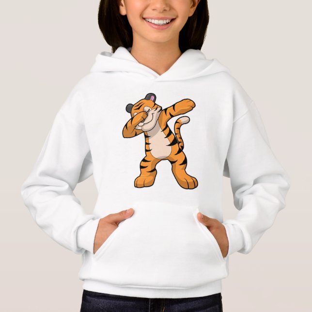 Tigre na Dança Hip Hop Dab (Frente)