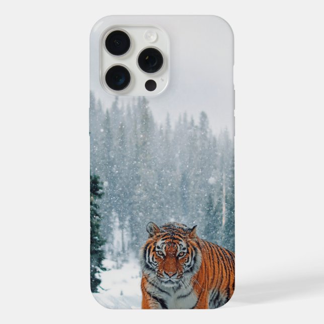 tigre na neve (Verso)