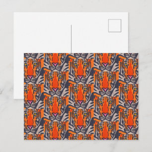 Tigre (padrão) - Cartão postal