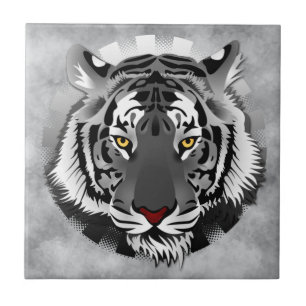 Tigre Preto E Branco