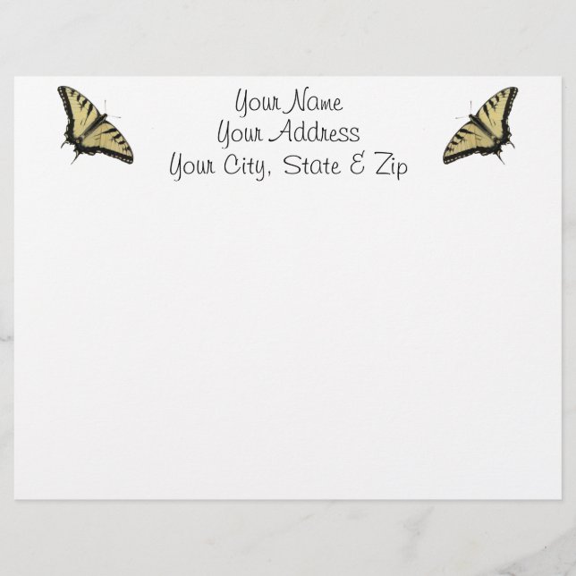 Tigre Swallowtail (Frente)