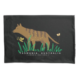 Tigre Tasmânico Entre A Grama