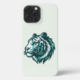 Tigre Teal com Verde Pálido