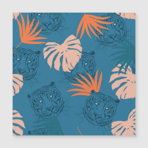 Tigre tropical deixa azul profundo