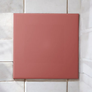Tijolo Elegante Vermelho Monocromático Minimalista