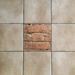 Tijolo Laranja Antigo E Fundo De Morteiro