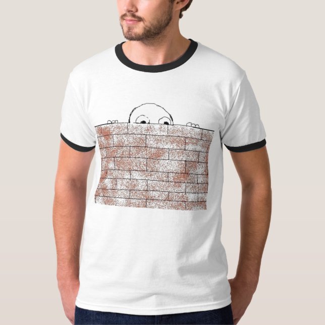 Tijolo paranóide - camisa (Frente)