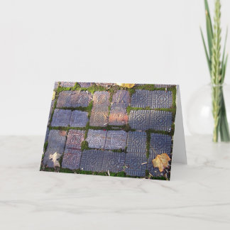 Tijolos de Lexington, Cartão VA