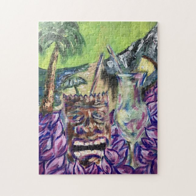 Tiki & Luau Quebra-cabeça (Vertical)