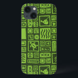 Tiki Pattern<br><div class="desc">Seamless light dark green tiki pattern vector © and ® Bigstock® - All Rights Reserved.</div>