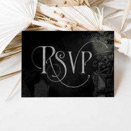 Til Death Do Us Part RSVP Wedding Response Card