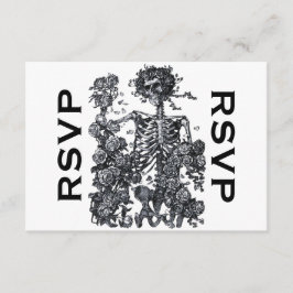 Til Death Nos Part Skeleton RSVP