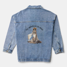 Til Death Nos Parte Casamento Denim Jaqueta