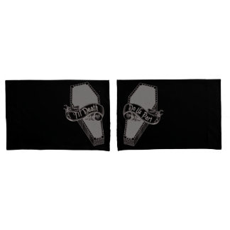 Til'Death Nos Part Coffin Pillowcases