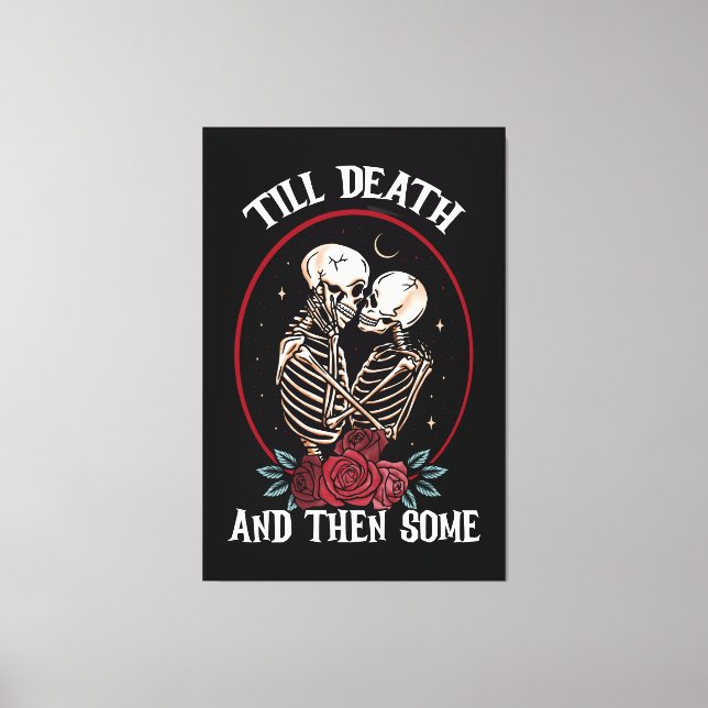 'Till Death Canvas Print (Frente)