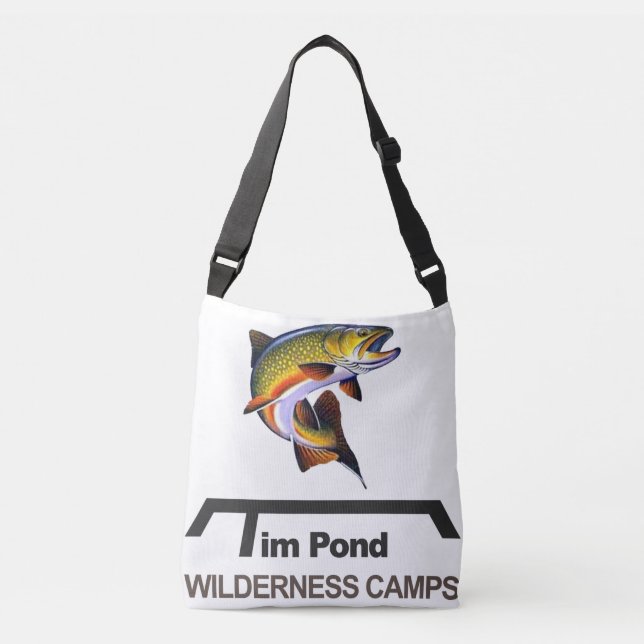 Tim Pond Wilderness Camps Tote Bag (Frente)