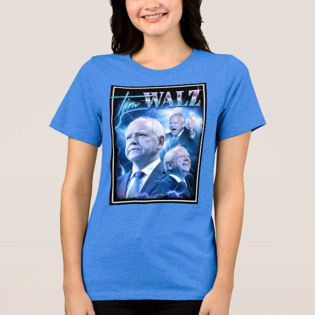 Tim Walz Retro 90s Estilo (Frente)