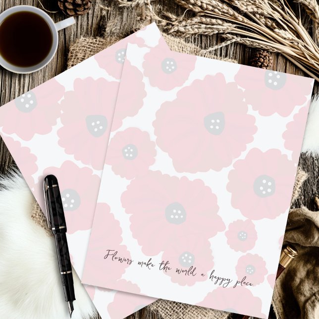 Timbrado Papel de encadernação com fundo de papoula vermelh (Criador carregado)
